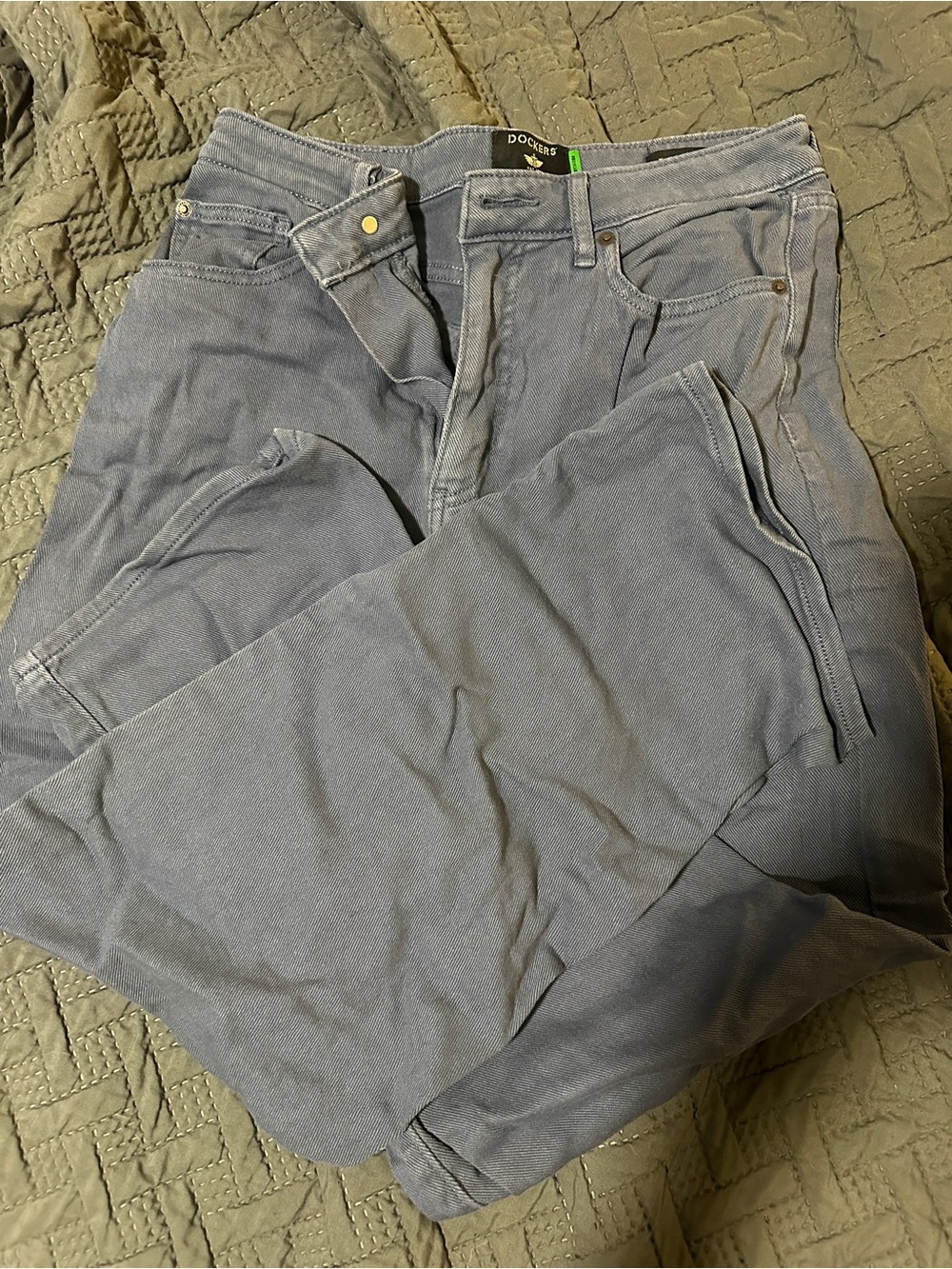 Dockers Woman’s Blue Casual Jeans - Classic Straight Fit